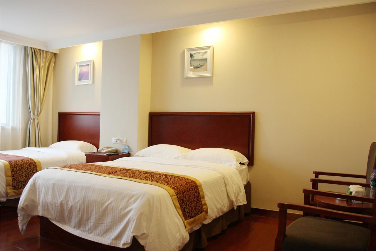 GreenTree Inn Shandong Weihai Wendeng Darunfa Business Hotel Exterior foto